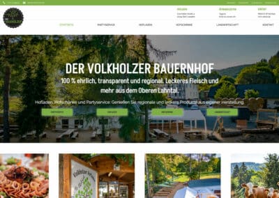 Branding, Marketing & Website für den Volkholzer Hofladen in Bad Laasphe